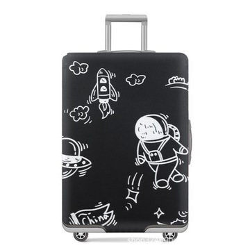 Nadaje się do ochraniaczy walizek Rozmiar M 22~24 cali astronauta pu655