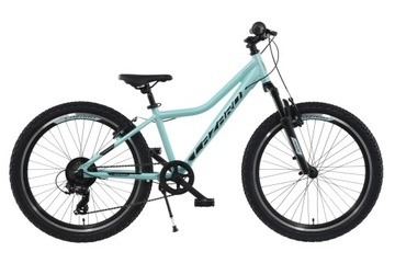 Rower 24'' MTB JUNIOR SHIMANO LAZARO STARLIGHT ALUMINIOWY MIĘTOWY