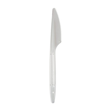 Noże jednorazowe plastikowe transparentne 50szt