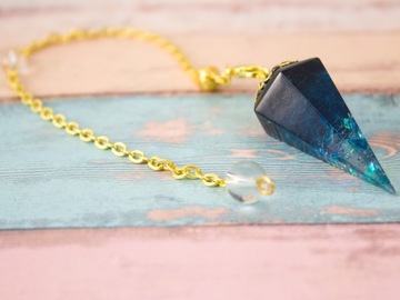 МАЯТНИКОВАЯ СМОЛА МАЯТНИКОВЫЙ ОРГОНИТ ГОЛУБАЯ КРИСТАЛЛИЧЕСКАЯ ГЛАЗУРЬ PAJETKI