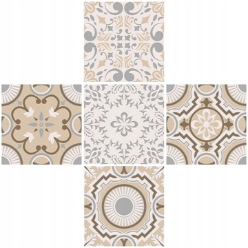 5PCS Vintage Tile Stickers tile stickers