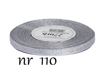 Лента с блестками 6мм/27м, 12 цветов