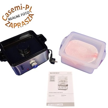 Пароварка Silvercrest Для бережного и здорового приготовления пищи 950 Вт