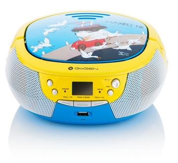 БУМБОКС РАДИО MP3 КАРАОКЕ РАДИО МИКРОФОН USB GOGEN