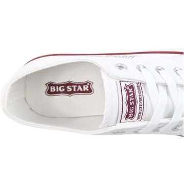 Trampki Big Star Damskie białe tenisówki Klasyczne Stylowe buty NN274235 40