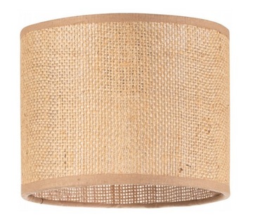 ABAŻUR KLOSZ DO LAMPY WISZĄCEJ STOJĄCEJ KINKIETU JUTA BOHO E27/E14 LED