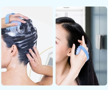 МАССАЖНАЯ ЩЕТКА ДЛЯ МЫТЬЯ ВОЛОС, ГОЛОВЫ И ТЕЛА