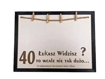 Подарок на день рождения 20 30 40 50 ЦВЕТОВ РАМКА, НАЗВАНИЕ