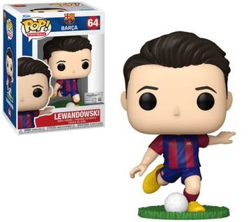 Oryginalna Figurka Kolekcjonerska FUNKO POP Football: Lewandowski Barcelona