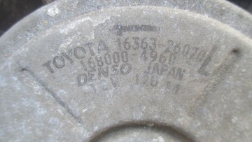 LEXUS IS II 2.2 D 06R VENTILÁTOR CHLADIČŮ 168000-4960 168000-4970