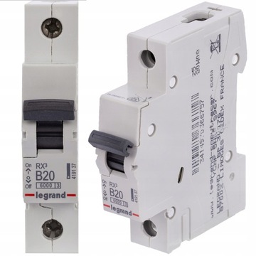 LEGRAND RX3 419137 S301 Bezpiecznik nadprądowy 20A