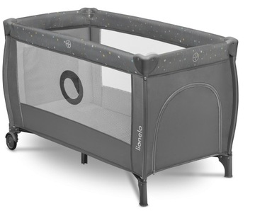 LIONELO STEFI PLUS ŁÓŻECZKO TURYSTYCZNE DWUPOZIOMOWE GREY MULTICOLOR