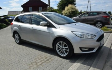 Ford Focus III Kombi Facelifting 1.6 TDCi 95KM 2015 Ford Focus 1.6D 2015r 164 Tys Km Duza Nawi 2 KPL KOL Sprowadzony Oplacony, zdjęcie 7