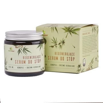 Сыворотка для ног с ароматом чайного дерева.