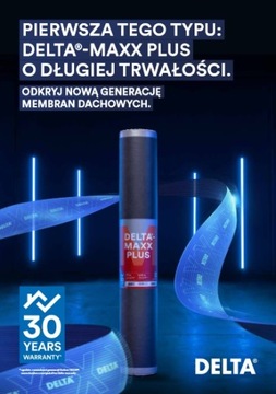 Кровельная мембрана DORKEN DELTA MAXX PLUS, рулон 75м2