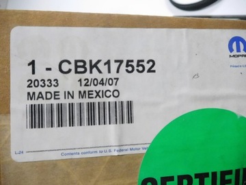 SENZOR ÚROVNI PALIVA MOPAR JEEP CHEROKEE CBK17552