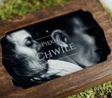 Деревянная фотокоробка 15х23 15х21 с акриловым стеклом 100 отпечатков