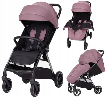 Wózek CARRELLO Delta Rose Pink
