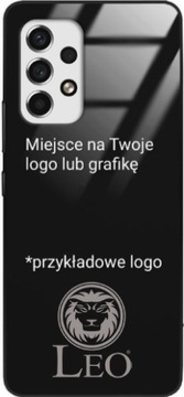ETUI LEO WŁASNA GRAFIKA LOGO ZDJĘCIE CASE AKRYL do GALAXY A53 5G