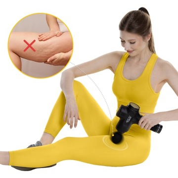 ВИБРАЦИОННЫЙ МАССАЖЕР МАССАЖНЫЙ ПИСТОЛЕТ 6 ПРОФЕССИОНАЛЬНЫХ ГОЛОВОК