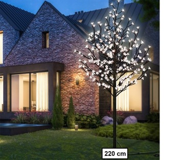 LED Tree 220 Рождественское украшение Пульт дистанционного управления 220см