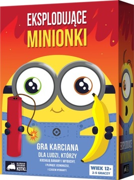 EKSPLODUJĄCE MINIONKI imprezowa gra planszowa kotki jednorożce karciana