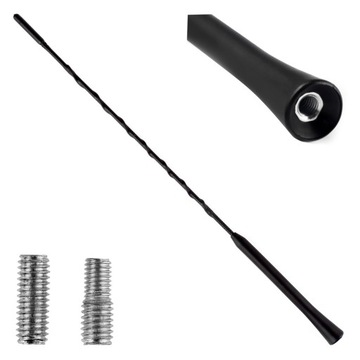 MASZT ANTENY 41CM 5/6MM ADAPTER ANTM02