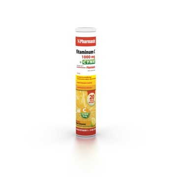 Pharmasis Vitaminum C 1000 mg + cynk tabletki musujące 20 szt.