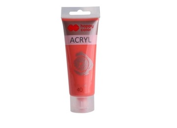 FARBY AKRYLOWE 75ML HAPPY COLOR 40 KORALOWY