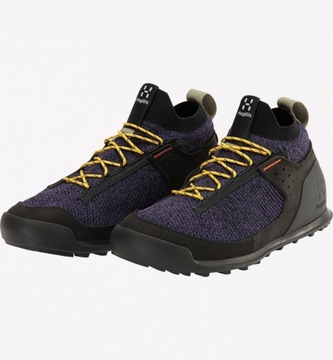 HAGLOFS Buty turystyczne męskie DUALITY AT3 true black/purple rain 44 2/3