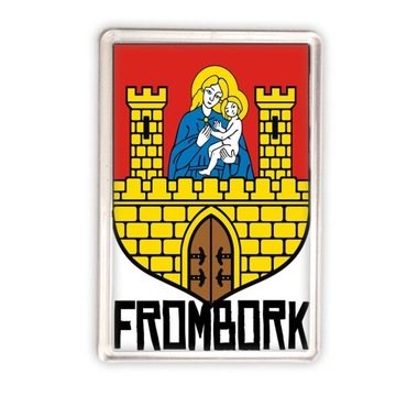 magnes akrylowy Frombork herb