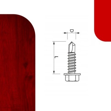 Саморезы по металлу 10 калибра 6,3x25 - 250шт