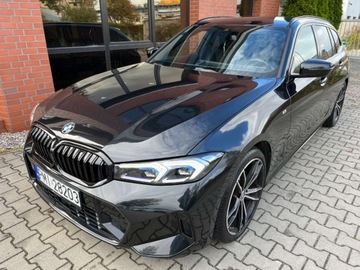 BMW Seria 3 G20-G21 Touring 2.0 320i 184KM 2023 BMW Seria 3 2.0 benzyna184KM automat M pakiet zarej w PL zadbany zamia