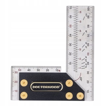 KĄTOWNIK STOLARSKI BUDOWLANY METALOWY 100mm