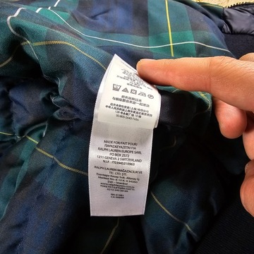 RALPH LAUREN Пуховой стеганый бомбер, элегантный, новая модель M