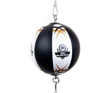 PIŁKA REFLEKSOWA GRUSZKA BOKSERSKA MOCOWANIE EKSPANDERY DBX BUSHIDO SKÓRA