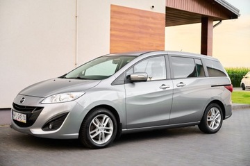 Mazda 5 II 1.6 MZ-CD 115KM 2014 MAZDA 5 1.6 diesel 115KM ALU16 zarejestrowany w Polsce 7-osobowy, zdjęcie 11