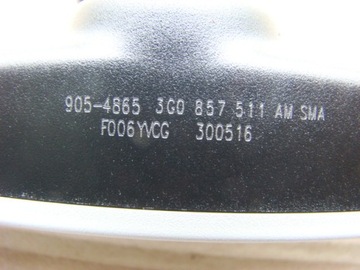 ZRCÁTKO VNITŘNÍ VOLKSWAGEN OE 3G0857511AM