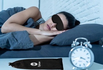 ГЛАЗНЫЕ ПУЗЫРЬКИ ДЛЯ СПАЛЬНОЙ МАСКИ регулируемые + беруши 100% затемнение