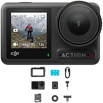 KAMERA SPORTOWA DJI OSMO ACTION 4 STANDARD COMBO UHD 4K 120FPS