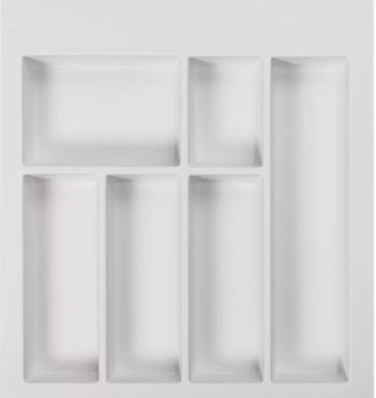 Organizer na sztućce GTV wkład do szuflady 50 biały axispace 440x474