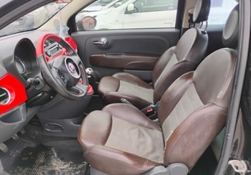 Fiat 500 II Hatchback 3d 1.3 TD 75KM 2007 Fiat 500 2007r, 1.2 Diesel. Uszkodzony prawy przod i tyl. Jezdzi. 1.2, zdjęcie 7