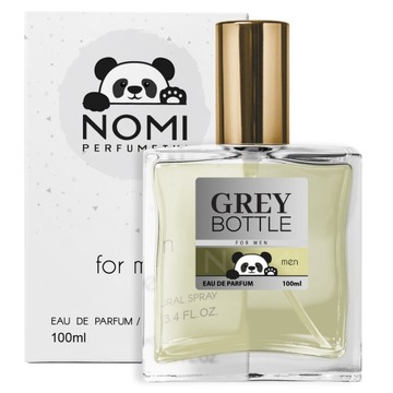 PERFUMY MĘSKI NOMI PERFUMETKI FI 100ml GREY BOTTLE