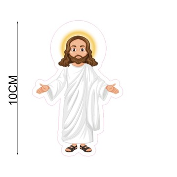 Naklejka Jezus Naklejki Chrześcijańskie z Jezusem