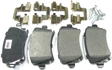 KLOCKI HAMULCOWE TYŁ VW TOURAN PASSAT B6 B7 CC