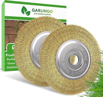 Garlingo Szczotka do fug, zestaw 2 sztuk, kompatybilna z Gloria Multibrush