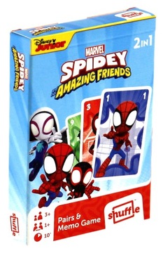 Cartamundi Czarny Piotruś/Memo - Spidey