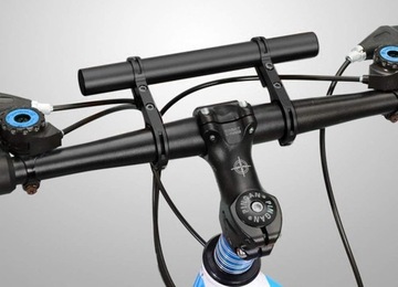 КРЕПЛЕНИЕ НА РУЛЬ ВЕЛОСИПЕДА УДЛИНЕНИЕ РУЛЯ ВЕЛОСИПЕДА ВЕЛОСИПЕД 20см