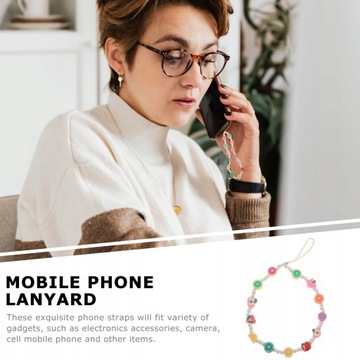 Ремешок для браслета для телефона из бисера с