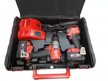 JAK NOWY! ZESTAW MILWAUKEE M18 FPP2A2-502X